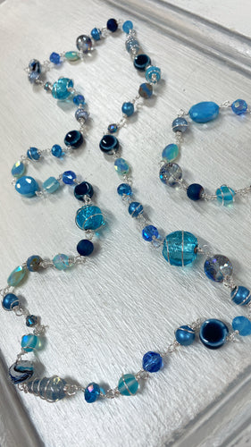 Fancy loop & wrap necklace or bracelet class, Wednesday 9/17/25, 11am-1pm