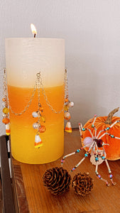 Pillar candle decorating class, Saturday 10/14/23, ALL DAY, 10:30am-4:00pm come and go as you please