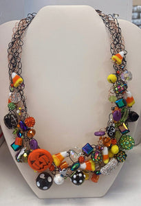 Beaded crochet necklace class, Friday, 7/18/25, 4-6pm