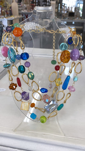 Every day is a party necklace, Wednesday, October 22nd, 6-8pm