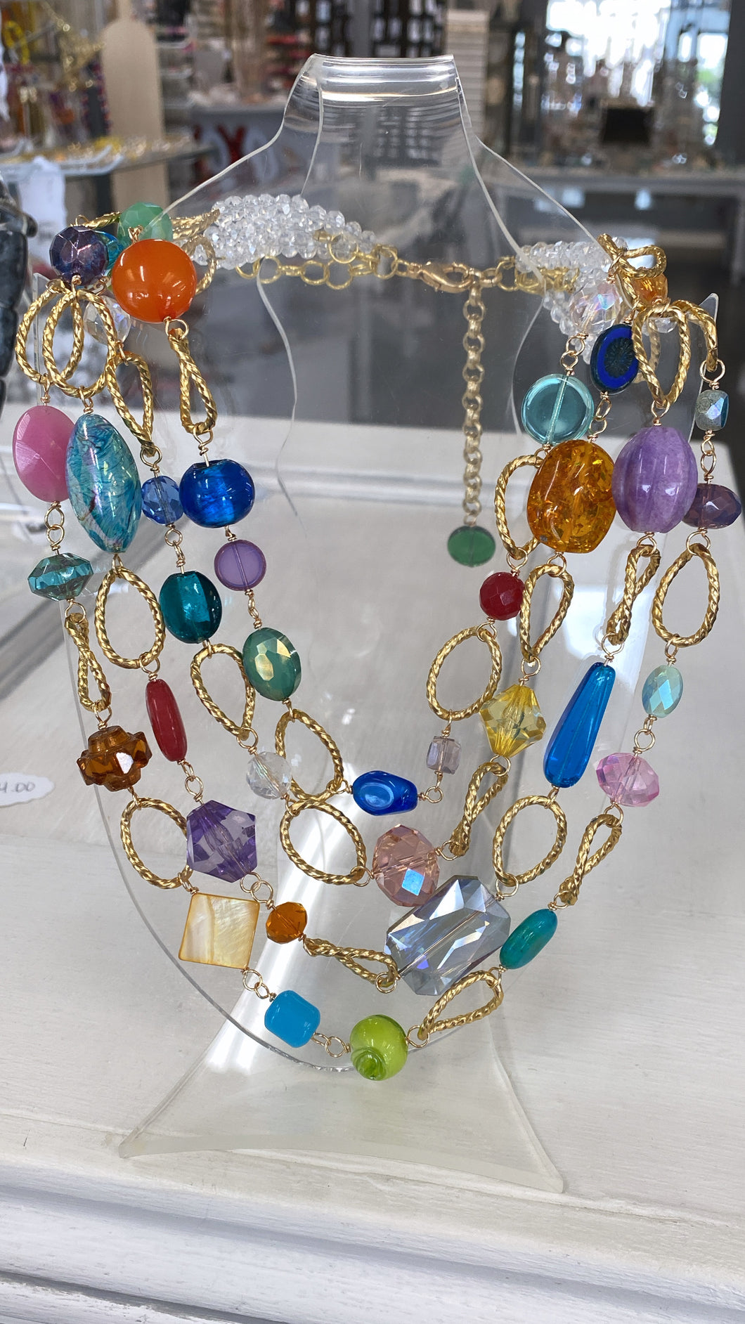 Every day is a party necklace, Wednesday, October 22nd, 6-8pm