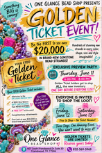 Load image into Gallery viewer, Golden Ticket Preview Party! Thursday, June 11th, 6-8pm