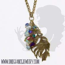 Load image into Gallery viewer, Feather kit: BOOKMARK, PURSE DANGLE, or NECKLACE