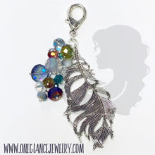 Load image into Gallery viewer, Feather kit: BOOKMARK, PURSE DANGLE, or NECKLACE