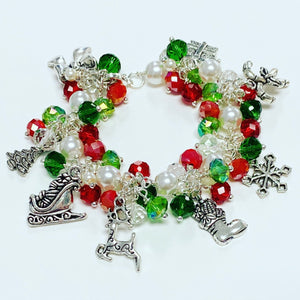 Fluffy charm bracelet~ NIGHT BEFORE CHRISTMAS