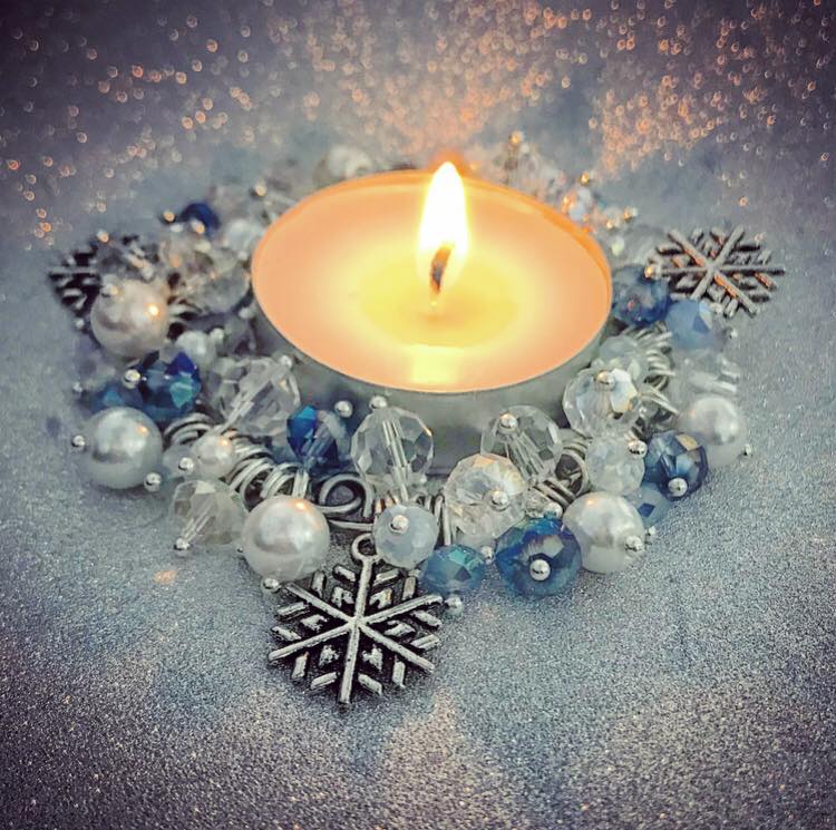 CANDLE KIT, WINTER BLUE