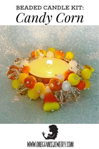 CANDLE KIT, candy corn