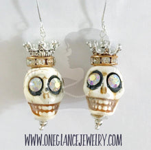 Load image into Gallery viewer, Day of the Dead earrings workshop, Saturday 10/21/23, ALL DAY