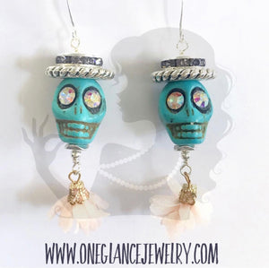 Day of the Dead earrings workshop, Saturday 10/27/23, ALL DAY