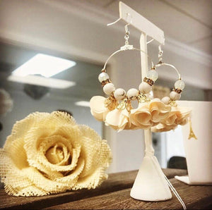 Easy hoop earrings class, Wednesday 9/27/23, 11am-1pm