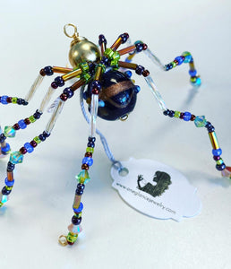Beaded spider workshop, Saturday 10/14/23,  all day, come and go as you please, 10:30-4:00
