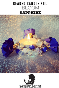 CANDLE KIT, BLOOM-Sapphire