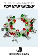 Load image into Gallery viewer, Christmas fluffy charm bracelet launch &amp; workshop, Friday 11/17/23, 11am-1pm